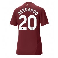 Camiseta Manchester City Bernardo Silva #20 Tercera Equipación para mujer 2024-25 manga corta